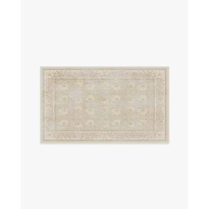 Pimpernel Vintage Blush Flatwoven Rug by Morris & Co. - 90 x 150 cm - Rug + Pad System