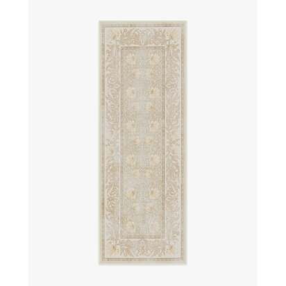 Pimpernel Vintage Blush Flatwoven Rug by Morris & Co. - 75 x 215 cm - Rug + Cushioned Pad System