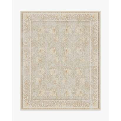 Pimpernel Vintage Blush Flatwoven Rug by Morris & Co. - 245 x 305 cm - Rug + Cushioned Pad System