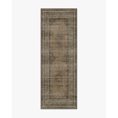 Rowan Stone & Soft Clay Flatwoven Rug - 75 x 215 cm - Rug + Pad System