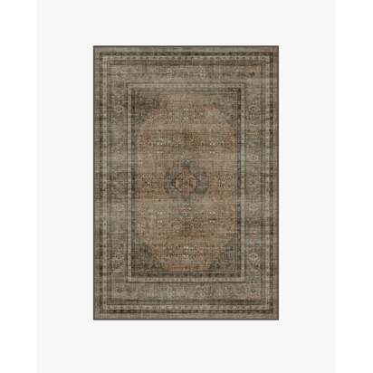 Rowan Stone & Soft Clay Flatwoven Rug - 120 x 185 cm - Rug + Cushioned Pad System