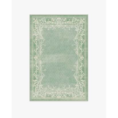 Juliet Sage Green Flatwoven Rug - 120 x 185 cm - Rug + Pad System