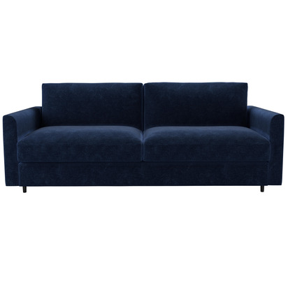 Izzy 3 Seat Sofa Bed in Port Royal Aquaclean Clever Chenille