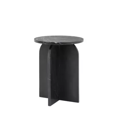 Gallery Direct Vermont Side Table Black | 50.0cmx4.00cmx40.0cm