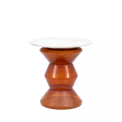 Gallery Direct Mesa Side Table Orange | 51.0cmx51.0cmx51.0cm