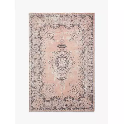 John Lewis Jaipur Rug Pink | H1 x W200 x D300cm