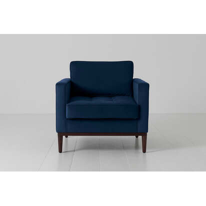 Model 02 Armchair Indigo from Swyft