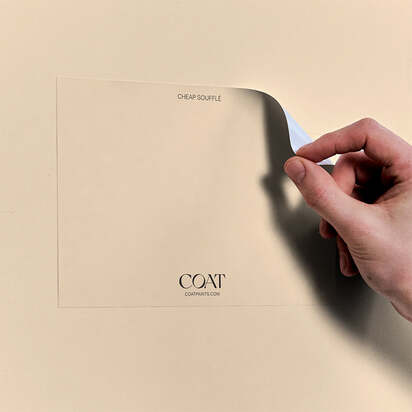 Cheap Soufflé Sample - Peel & Stick