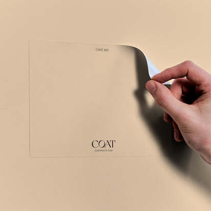 Cake Mix Sample - Peel & Stick