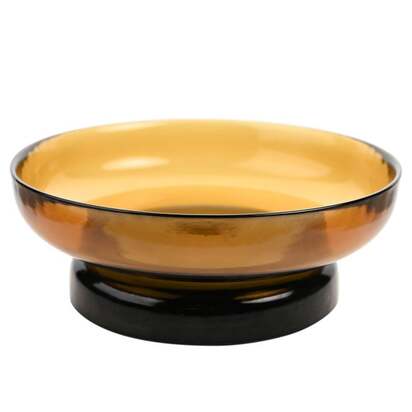 Hestia Elevated Glass Bowl