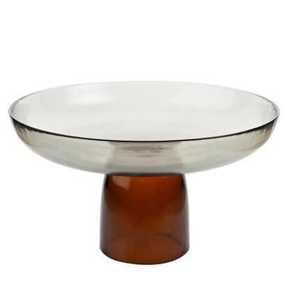 Hestia Elevated Glass Bowl
