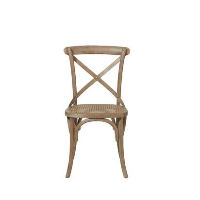 OKA | Camargue Dining Chair - Weathered Oak | Luxury Dining Chairs & Sets