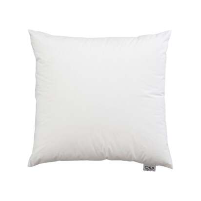 OKA | Duck Feather-Filled Cushion Pad 51x51cm - White | Cushion Pad