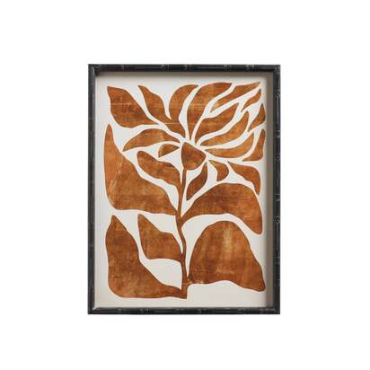 OKA | Framed Crisanta Prints Pair - Mustard | Print