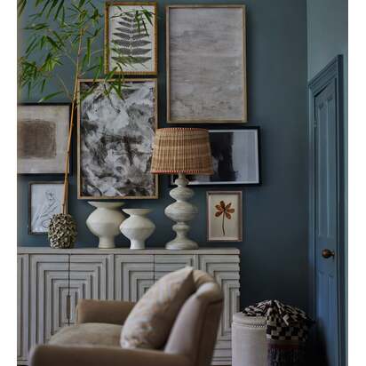 OKA | Framed Zennor Gallery Wall Prints - Set of Eight - Multi | Print