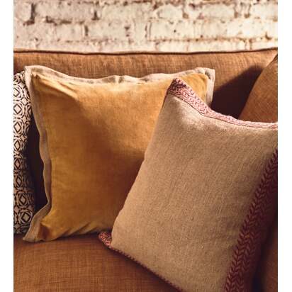 OKA | Isla Cushion Cover - Dijon | Cushion Cover