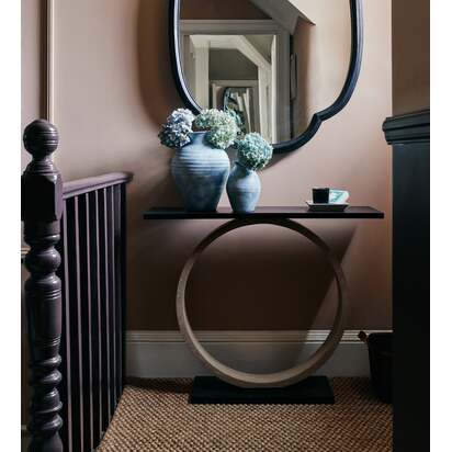 OKA | Magicus Console Table - Dark Grey | Console Table