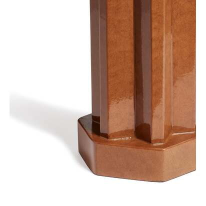 OKA | Palais Table Lamp Base - Burnt Orange | Table Lamp