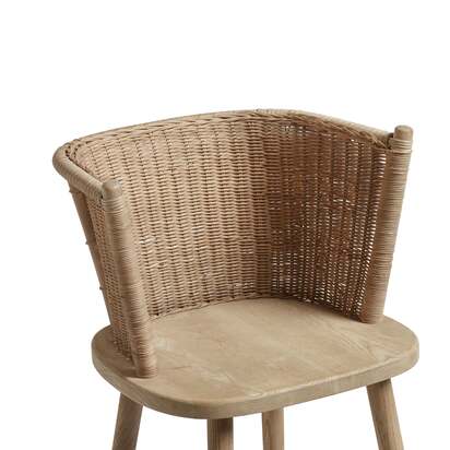 OKA | Taino Bar Stool - Natural | Bar Stool