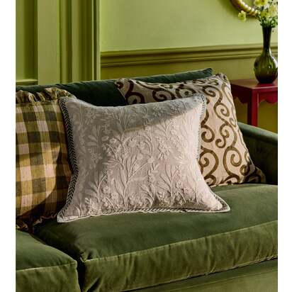 OKA | Merian Cushion Cover - Natural/Off-White | Cushion Cover