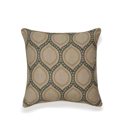 OKA | Prisha Cushion Cover - Lake Green | Cushion Cover