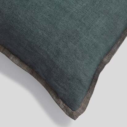 OKA | Archibald Cushion Cover - Charcoal | Cushion Cover