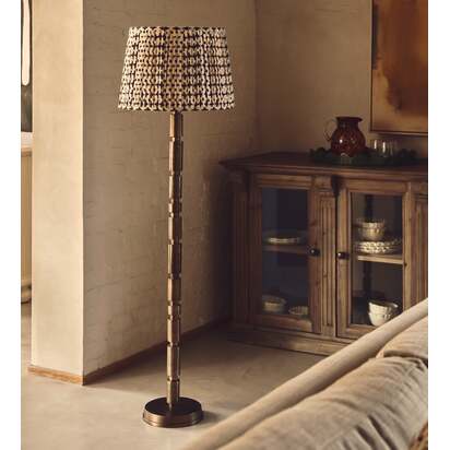 OKA | Jameo Floor Lamp Base - Antique Bronze | Floor Lamp
