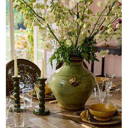 OKA | Huai Pot - Olive | Decorative Pot