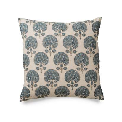 OKA | Kabibi Cushion Cover - Grey Blue | Cushion Cover