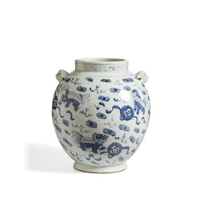 OKA | Pulao Vase - Antique Blue | Vase
