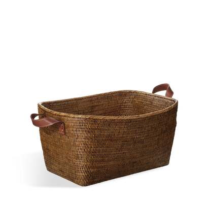 OKA | Fairfax Basket - Large - Brown | Storage Basket
