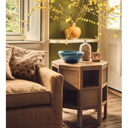 OKA | Otto Side Table - Natural | Side Table