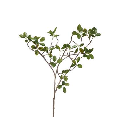 OKA | Faux Garden Shrub Branch - Green | Faux Flower Branch