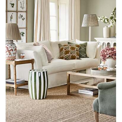 OKA | Radnor Side Table - Large - Weathered Oak | Side Table