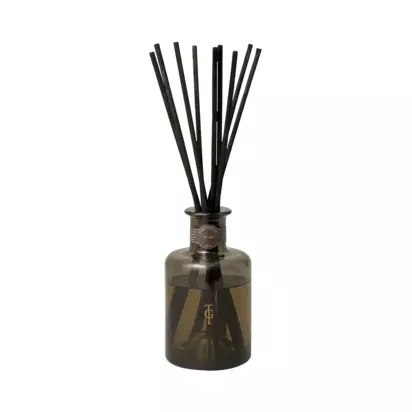 True Grace Manor Portobello Oud Reed Diffuser, 200ml Black | H360 x W100 x D75mm