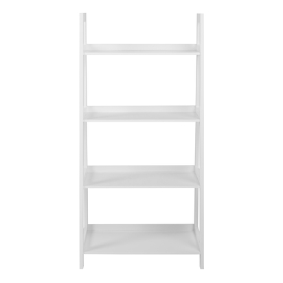 Eli Bookcase with 4 Shelves in White