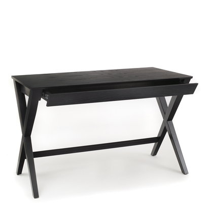 Benson 2 Desk 1 Drawer in Black