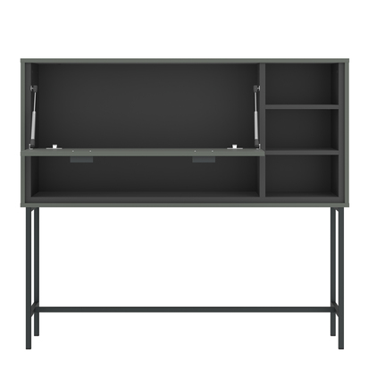 Tavistock 2 Bar Table 1 Flap in Green/Grey