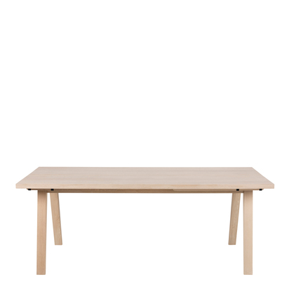 Montrose Rectanglar Dining Table in White Oak