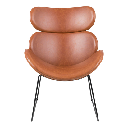 Briar 2 Lounge Chair in Brown