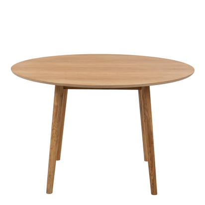 Hawthorne Round Dining Table in Oak 120cm
