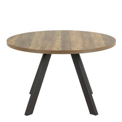 Winslow Extending Round Dining Table in Oak 120-210cm
