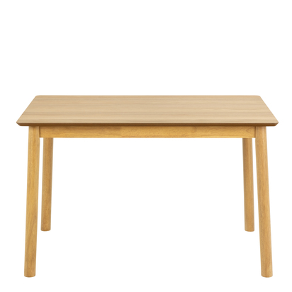Ellis 3 Rectangular Dining Table in Matt Oak