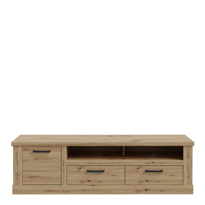 Corona 2 Drawer 1 Door Coffee Piper in Artisan Oak