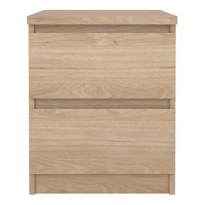 Avery 3 Bedside 2 drawers in Jackson Hickory