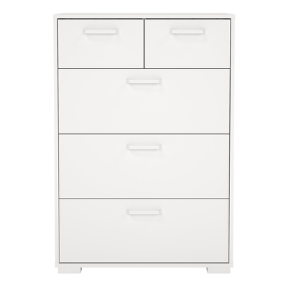 Finn Chest 3 + 2 drawers White