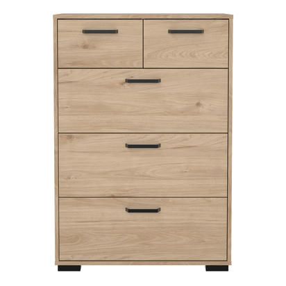 Finn Chest 3 + 2 drawers Jackson Hickory