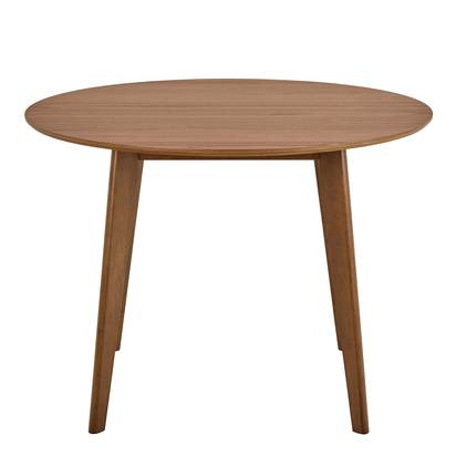 Harper 3 Round Dining Table in Walnut 120cm
