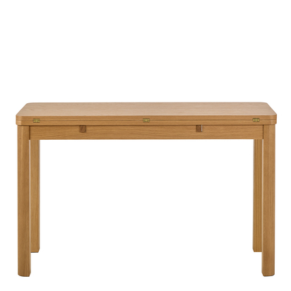 Cheltenham Extendable Rectangular Dining Table in Matt Oak 90x120cm