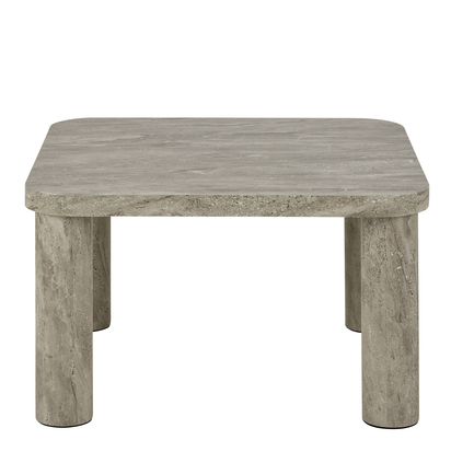 Toby Square Coffee Table in Grey 60 x 60 cm